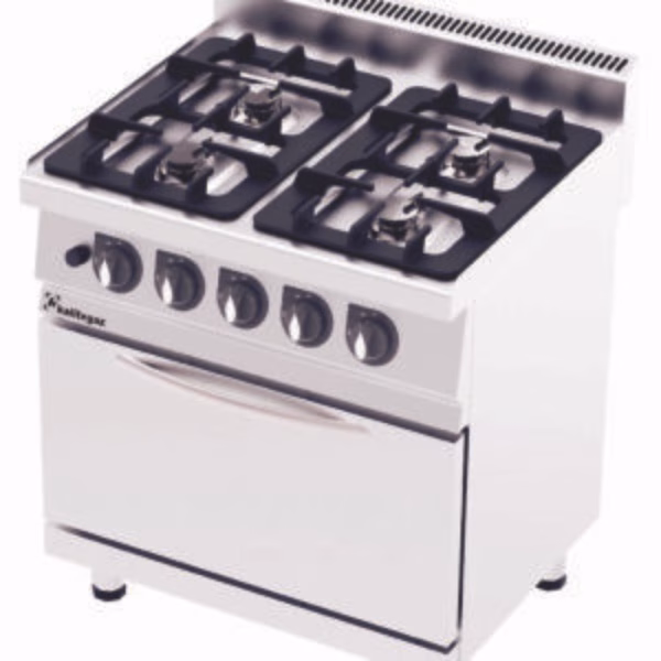 Gas- und Elektroherd der Serie 700