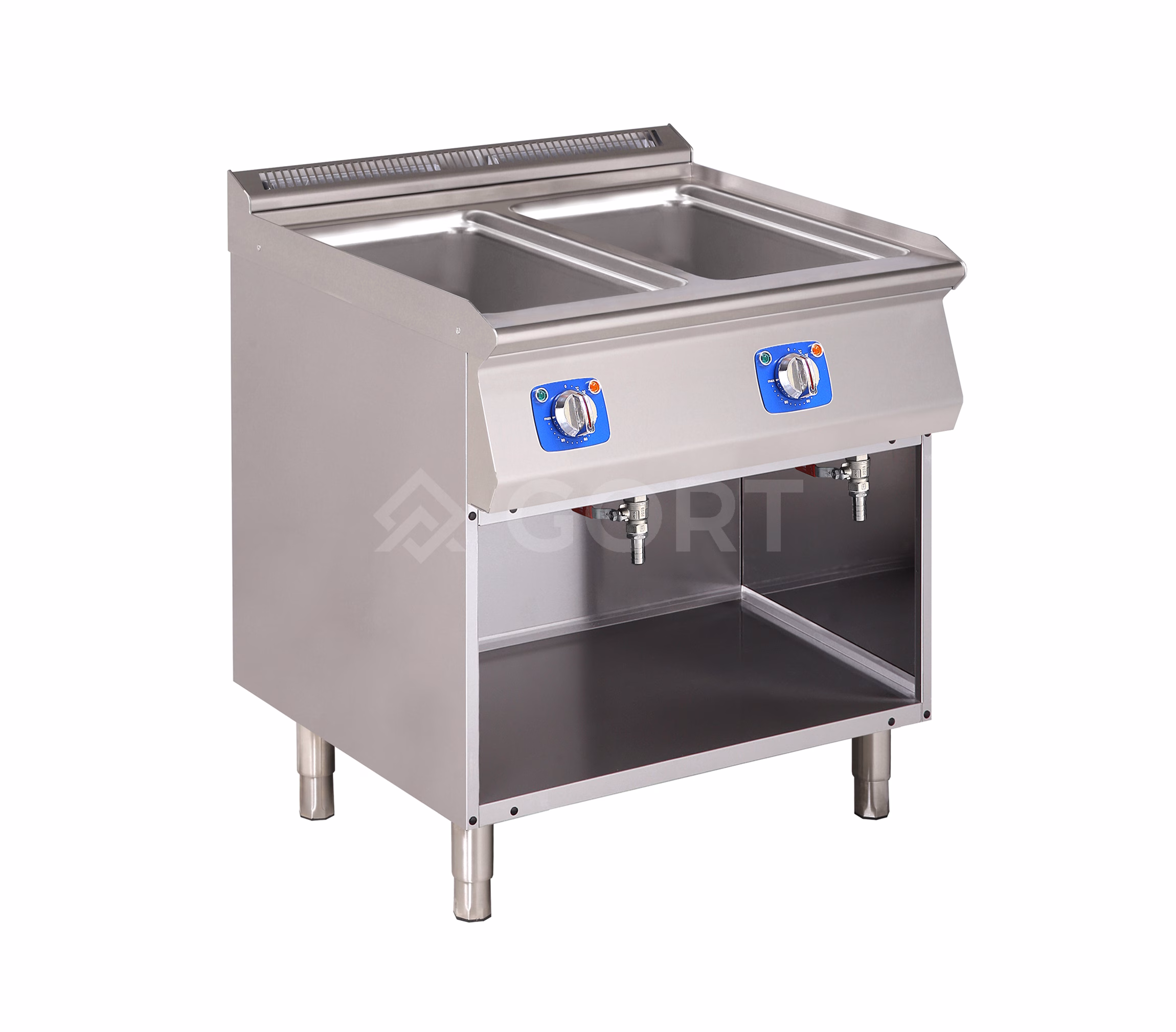 Elektrischer Speisenwärmer (Bain Marie) - 2 Behälter