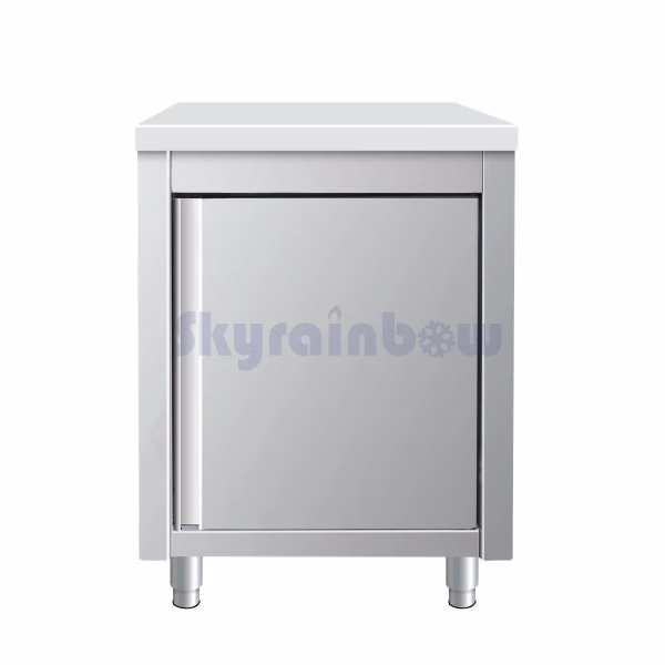 Arbeitsschrank aus Edelstahl, 60 x 70