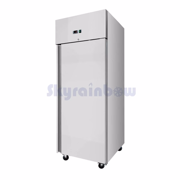 Edelstahlkühlschrank, Inhalt 351 Liter