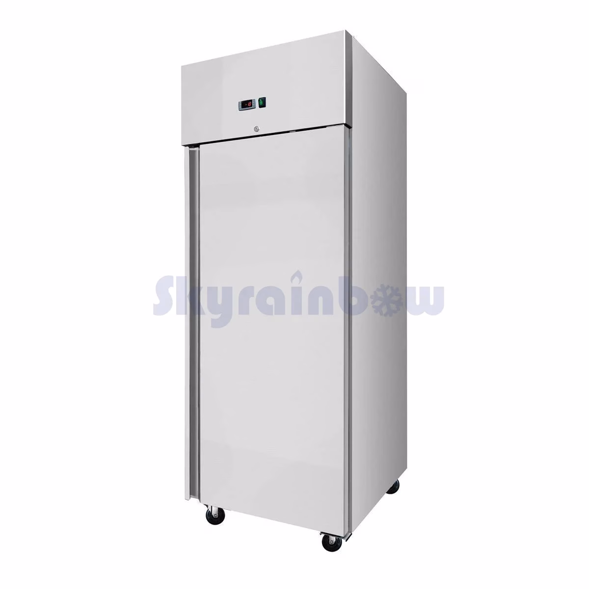 Edelstahltiefkühlschrank, Inhalt 351 Liter