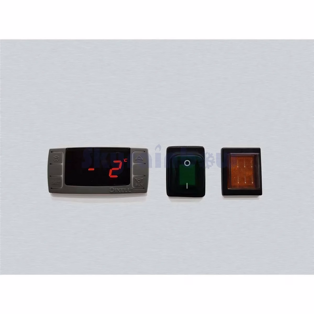 Edelstahltiefkühlschrank, Inhalt 351 Liter – Bild 9